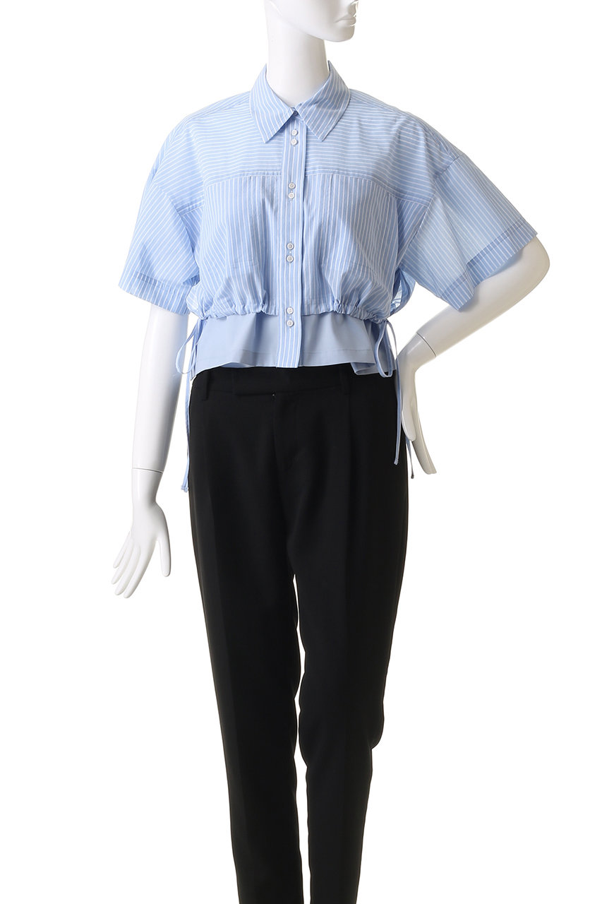 MAISON SPECIAL(メゾンスペシャル)｜Color Stitch Short Shirt