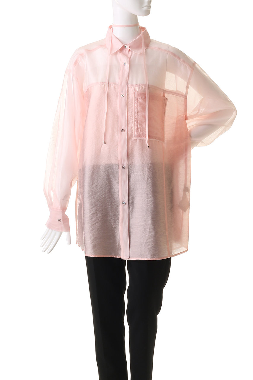 専用 新品　MAISONSPECIAL　シアードッキングオーバーシャツ MAISON SPECIAL(メゾンスペシャル)｜Sheer Docking Oversized
