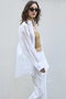 Sheer Docking Oversized Shirt/シアードッキングオーバーシャツ メゾンスペシャル/MAISON SPECIAL