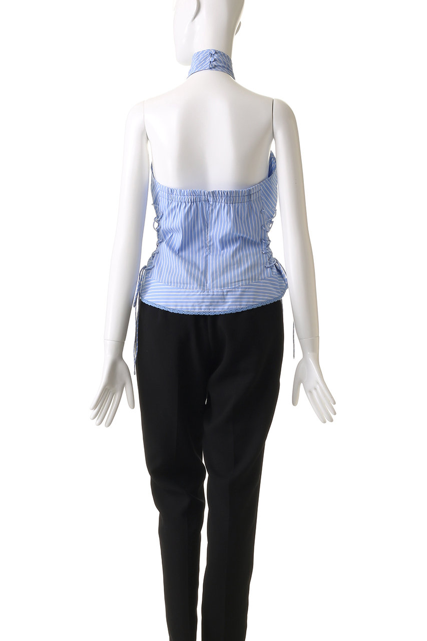 MAISON SPECIAL(メゾンスペシャル)｜Side Lace Up Halter Neck