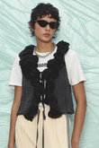 Washer Ruffle Tops/ワッシャーフリルトップス