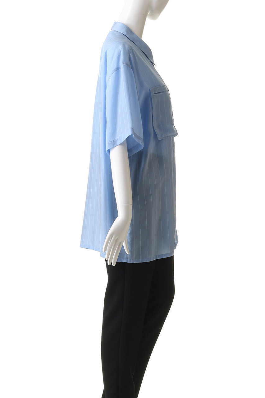 メゾンスペシャル　ストライプビスチェ Striped Zip Shirt