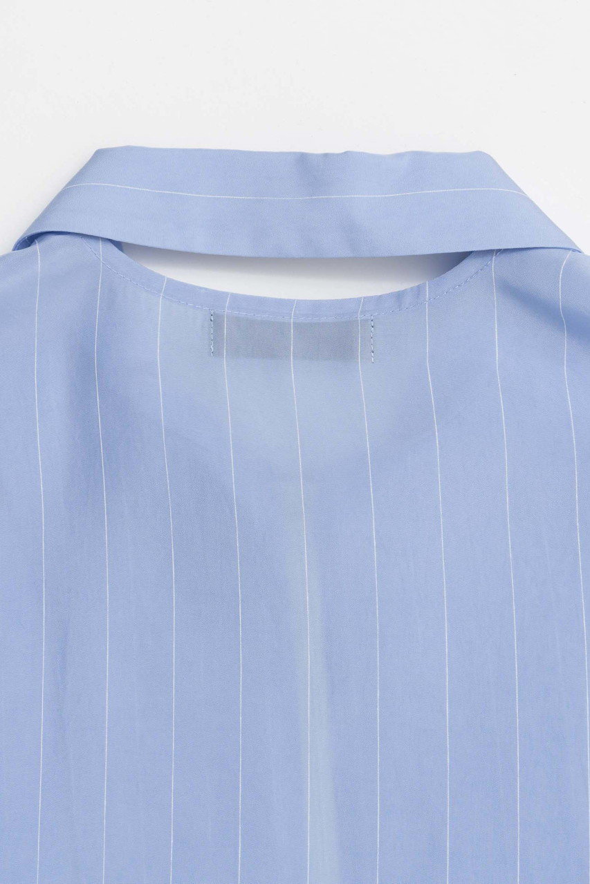 MAISON SPECIAL(メゾンスペシャル)｜Striped Zip Shirt