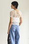 Embroidery Lace Tops/エンブロイダリーレーストップス メゾンスペシャル/MAISON SPECIAL