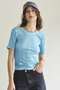Bicolor Stitch Rib T-shirt/バイカラーステッチリブTシャツ メゾンスペシャル/MAISON SPECIAL