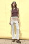 2way Neck Sheer Docking Tank Top/2WAYネックシアードッキングタンクトップ メゾンスペシャル/MAISON SPECIAL