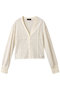 Mesh Cardigan/メッシュカーディガン メゾンスペシャル/MAISON SPECIAL WHT(ホワイト)