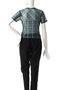 Panel Plaid T-shirt/パネルチェックTシャツ メゾンスペシャル/MAISON SPECIAL
