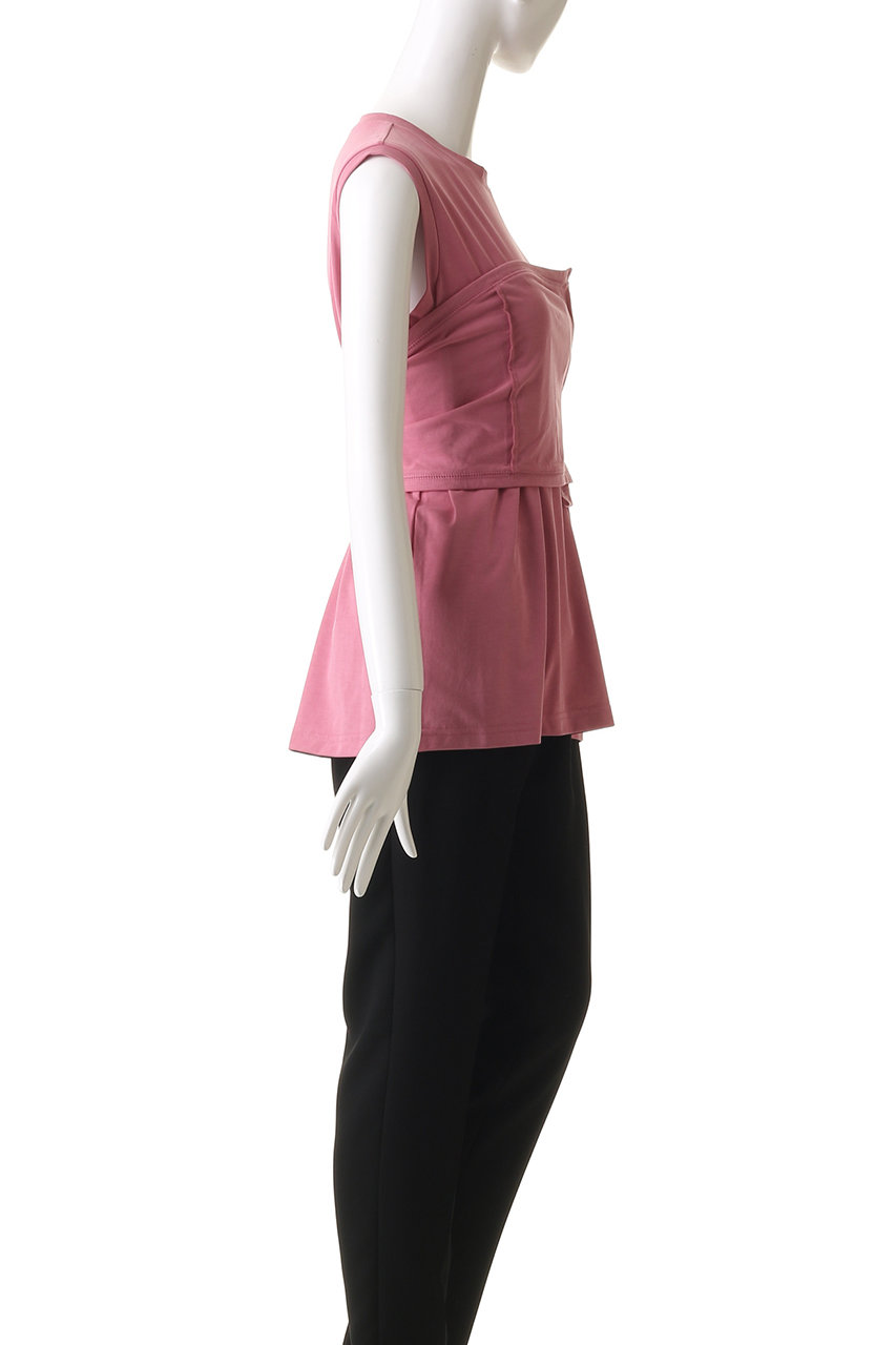 MAISON SPECIAL(メゾンスペシャル)｜Ribbon Bare Sleeveless TEE