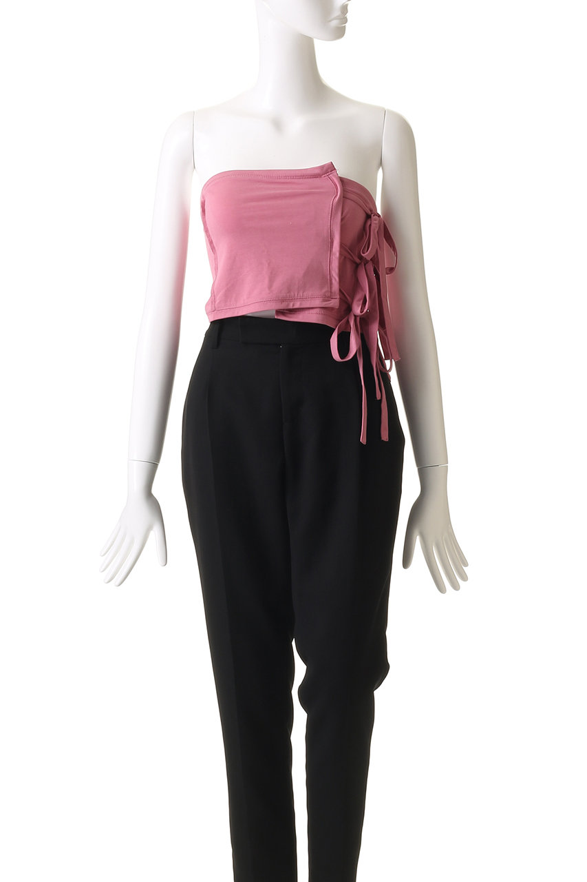 tシャツ Ribbon Bare Sleeveless TEE/リボンベアノースリーブTEE「MAISON SPECIAL/メゾンスペシャル」セット MAISON SPECIAL tシャツ Ribbon Bare Sleeveless TEE/リボンベア