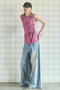 Ribbon Bare Sleeveless TEE/リボンベアノースリーブTEE メゾンスペシャル/MAISON SPECIAL