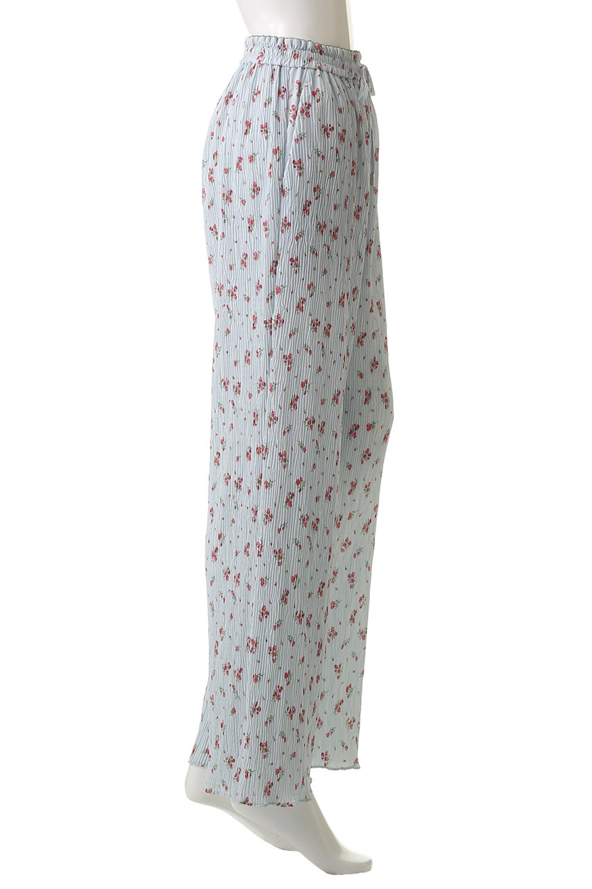 フラワープリーツイージーパンツMAISON SPECIAL/メゾンスペシャル36 MAISON SPECIAL パンツ Floral Pattern Pleated Easy Pants