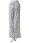 Small Flower Pleated Pants/スモールフラワープリーツパンツ メゾンスペシャル/MAISON SPECIAL