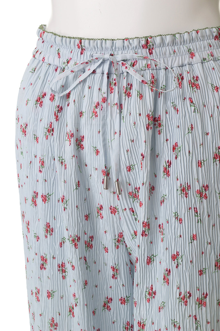 MAISON SPECIAL(メゾンスペシャル)｜Small Flower Pleated Pants