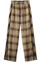 Side Pico Lace Sheer Plaid Pants/サイドピコレースシアーチェックパンツ メゾンスペシャル/MAISON SPECIAL BGE(ベージュ)