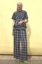 Side Pico Lace Sheer Plaid Pants/サイドピコレースシアーチェックパンツ メゾンスペシャル/MAISON SPECIAL
