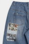 Low Waist Photo Print Denim Pants/ローウエストフォトプリントデニム メゾンスペシャル/MAISON SPECIAL