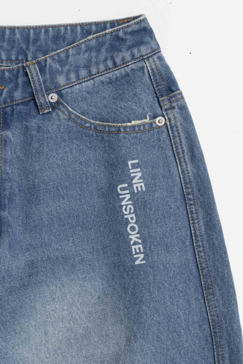 MAISON SPECIAL(メゾンスペシャル)｜Low Waist Photo Print Denim