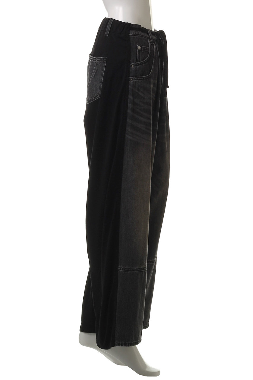 MAISON SPECIAL(メゾンスペシャル)｜Cut Docking Curve Denim Pants