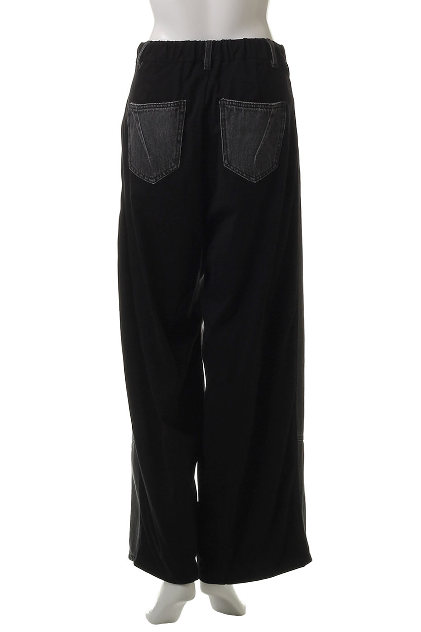 MAISON SPECIAL(メゾンスペシャル)｜Cut Docking Curve Denim Pants