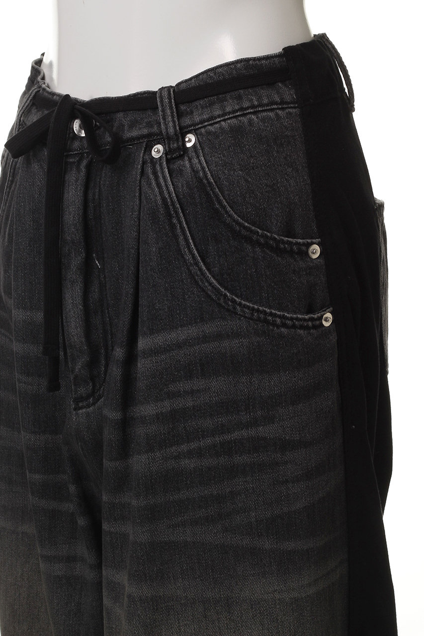 MAISON SPECIAL(メゾンスペシャル)｜Cut Docking Curve Denim Pants