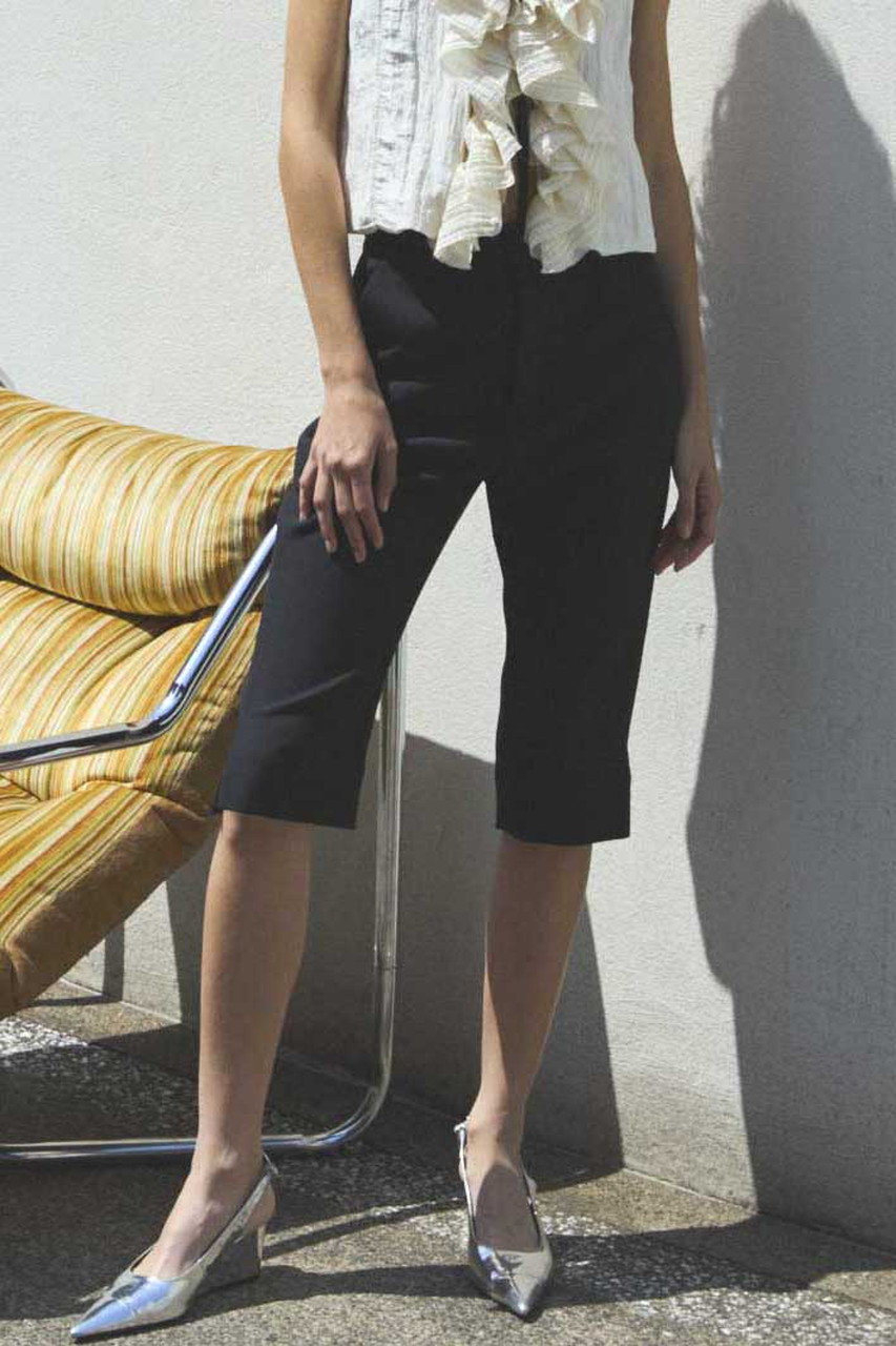 MAISON SPECIAL(メゾンスペシャル)｜サブリナパンツ/BLK