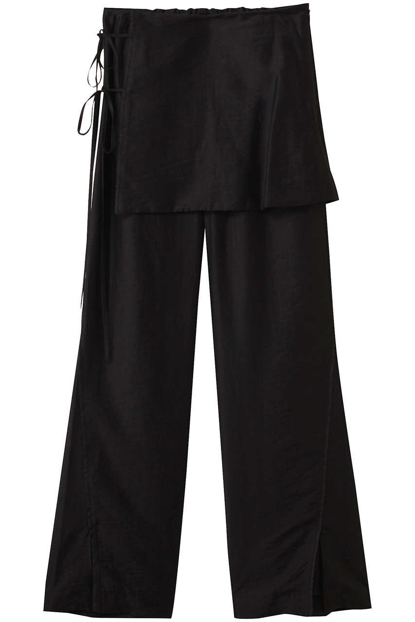 MAISON SPECIAL Skirt Combination Sheer Pants/スカートコンビシアーパンツ (BLK(ブラック), 36) メゾンスペシャル ELLE SHOP MAISON SPECIAL Skirt Combination Sheer Pants/スカートコンビシアーパンツ (BLK(ブラック), 36) メゾンスペシャル ELLE SHOP