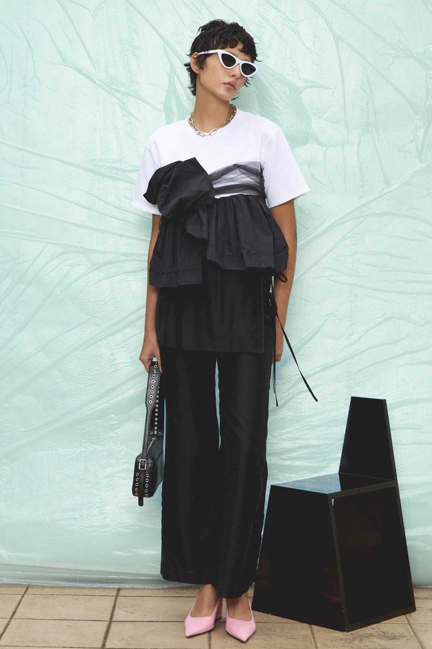 MAISON SPECIAL(メゾンスペシャル)｜Skirt Combination Sheer