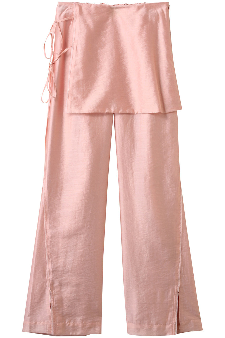 MAISON SPECIAL Skirt Combination Sheer Pants/スカートコンビシアーパンツ (PNK(ピンク), 38) メゾンスペシャル ELLE SHOP MAISON SPECIAL Skirt Combination Sheer Pants/スカートコンビシアーパンツ (PNK(ピンク), 38) メゾンスペシャル ELLE SHOP