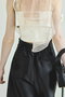 Cocoon Silhouette High Waist Pants/コクーンハイウエストパンツ メゾンスペシャル/MAISON SPECIAL