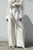 Cocoon Silhouette High Waist Pants/コクーンハイウエストパンツ
