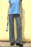 Panel Plaid Pants/パネルチェックパンツ
