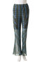 Panel Plaid Pants/パネルチェックパンツ メゾンスペシャル/MAISON SPECIAL