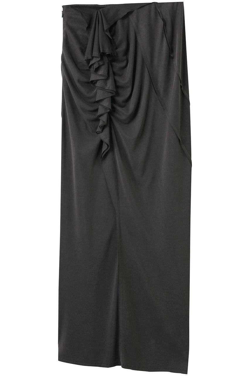 MAISON SPECIAL Ruffled Draped Maxi Skirt/フリルドレープマキシスカート (C.GRY(チャコールグレー), 36) メゾンスペシャル ELLE SHOP MAISON SPECIAL Ruffled Draped Maxi Skirt/フリルドレープマキシスカート (C.GRY(チャコールグレー), 36) メゾンスペシャル ELLE SHOP