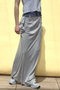 Ruffled Draped Maxi Skirt/フリルドレープマキシスカート メゾンスペシャル/MAISON SPECIAL