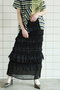 Tiered Frill Long Tight Skirt/ティアードフリルロングタイトスカート メゾンスペシャル/MAISON SPECIAL