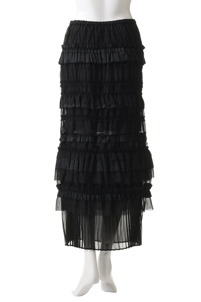 MAISON SPECIAL(メゾンスペシャル)｜Tiered Frill Long Tight Skirt