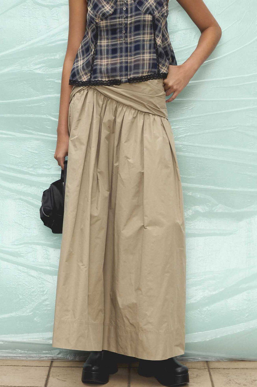 MAISON SPECIAL(メゾンスペシャル)｜Voluminous Tuck Flare Skirt
