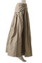 Voluminous Tuck Flare Skirt/ボリューミータックフレアスカート メゾンスペシャル/MAISON SPECIAL