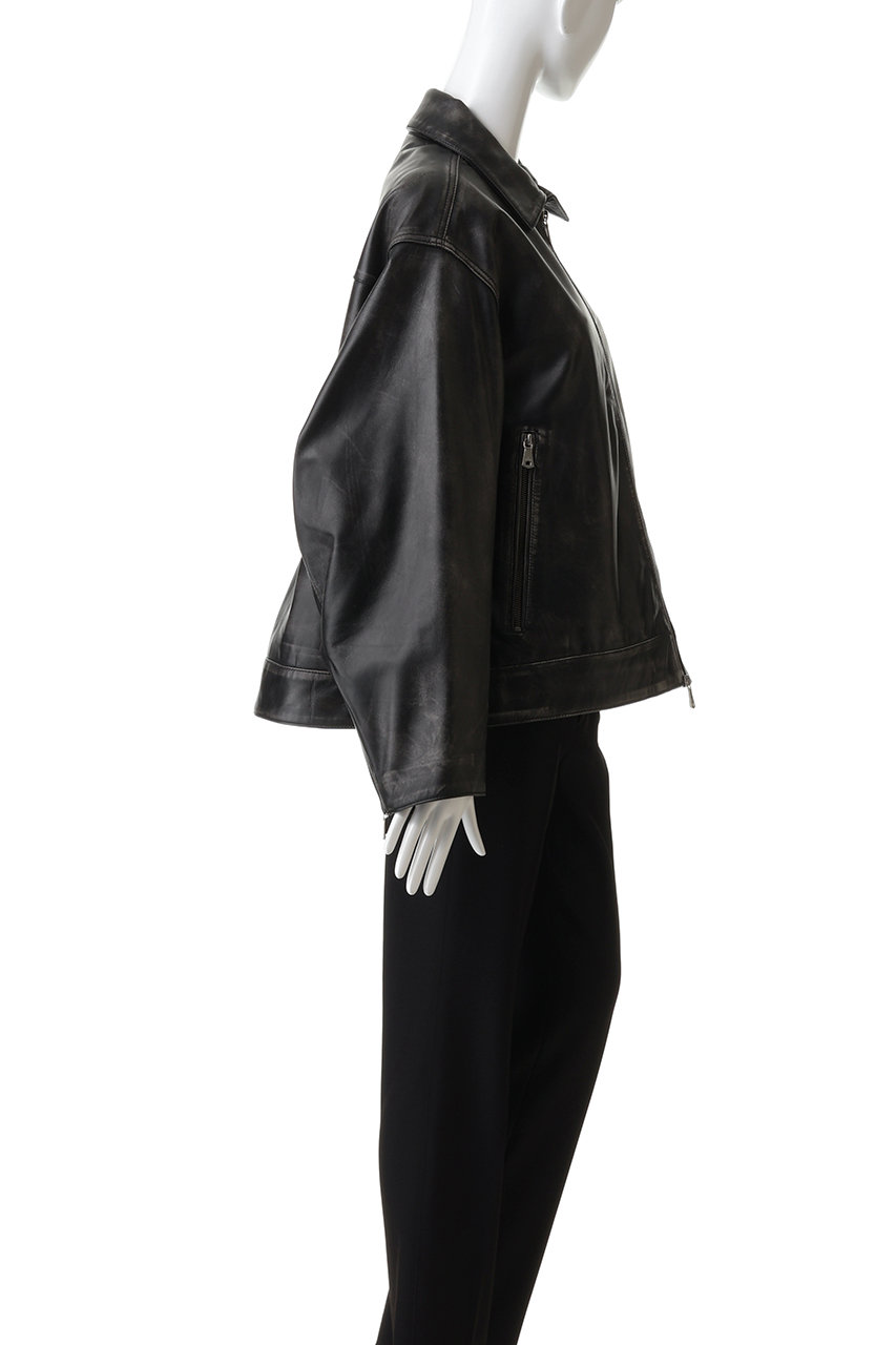 MAISON SPECIAL(メゾンスペシャル)｜【UNISEX】SHEEPレザー襟付き