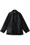 【UNISEX】PUレザーシャツブルゾン メゾンスペシャル/MAISON SPECIAL D.BLK(ブラック)