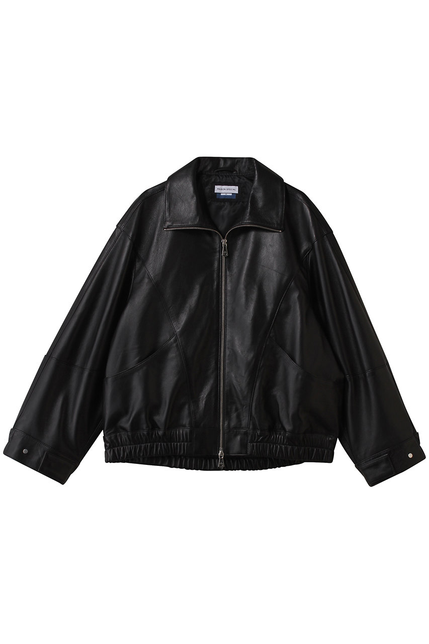 メゾンスペシャル　シープレザースタンドブルゾン MAISON SPECIAL(メゾンスペシャル)｜【UNISEX】SHEEPレザー