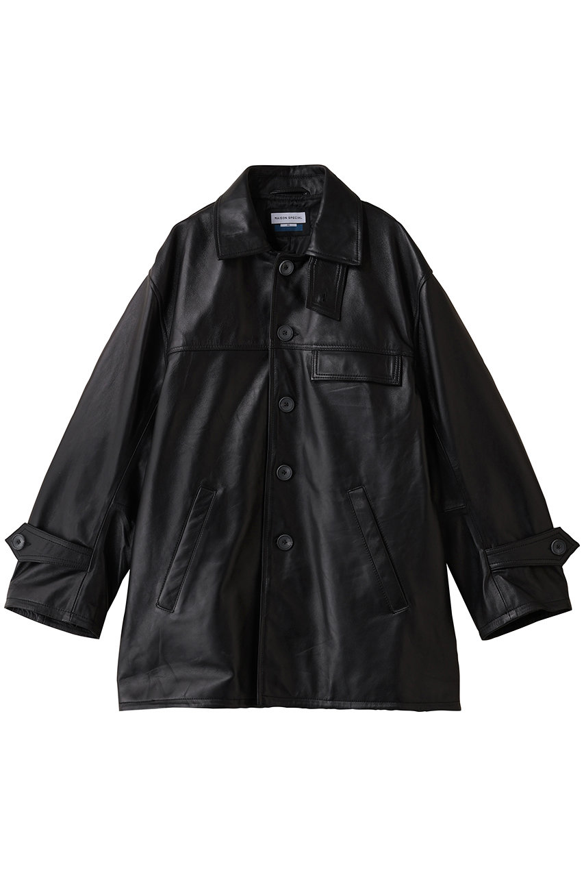 楽天市場】レザーカーコートの通販