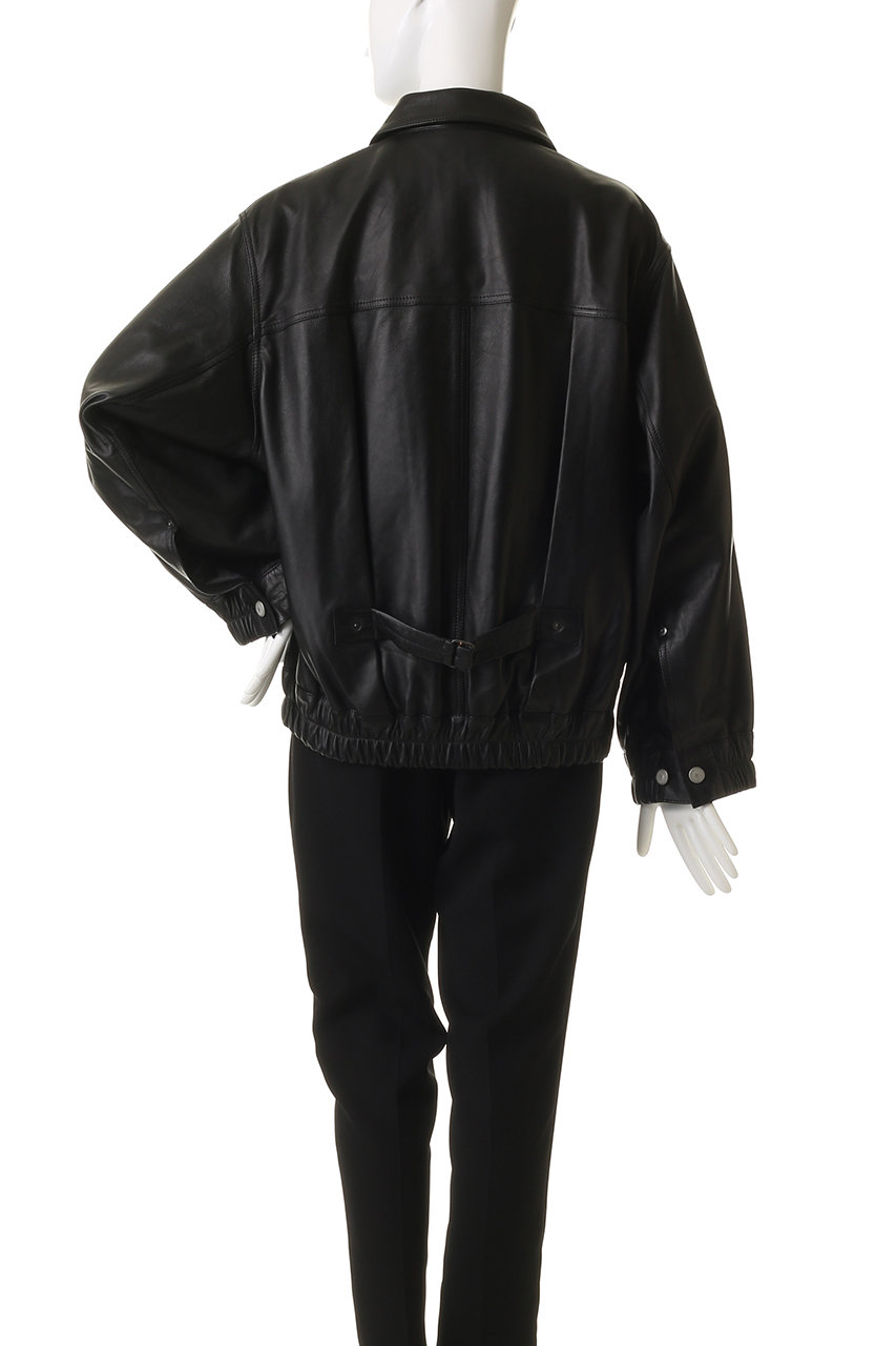 MAISON SPECIAL(メゾンスペシャル)｜【UNISEX】SHEEPレザーGジャン/BLK