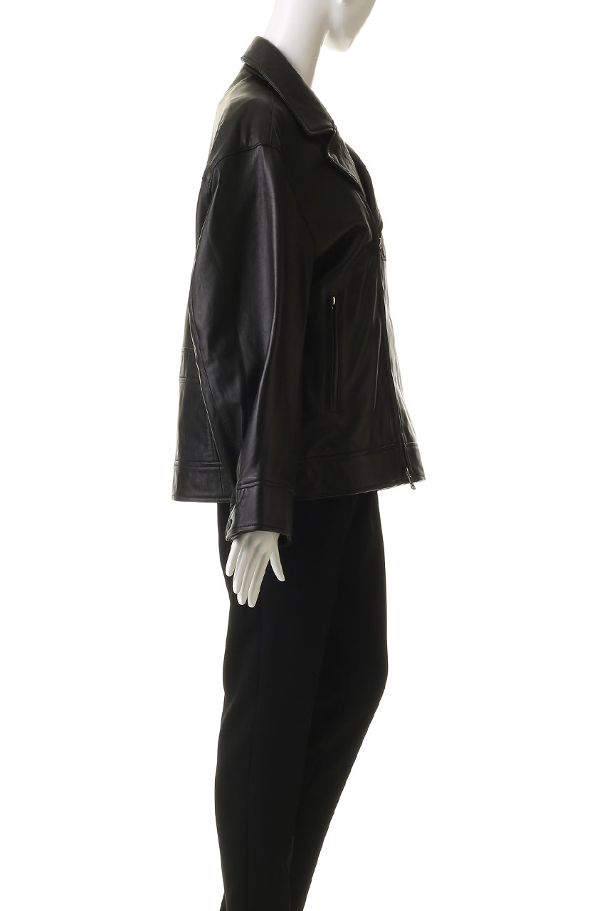 【美品＆箱に入れて発送】メゾンスペシャル　ダブルレザージャケット ブラック J*n様 メゾンスペシャル ダブルレザージャケット