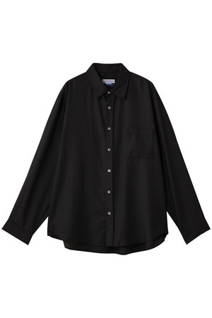 メゾンスペシャル/MAISON SPECIALの【UNISEX】TR梳毛ライク Regular-Overシャツ(110400/110403)