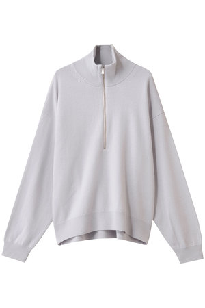 メゾンスペシャル/MAISON SPECIALの【UNISEX】CASHFEEL EX FINE MERINO 9GG ハーフジップ(110300/110301)