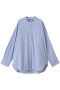 【UNISEX】トーマスメイソンプライムオーバーL/Sバンドカラーシャツ メゾンスペシャル/MAISON SPECIAL I.BLU(インディゴブルー)