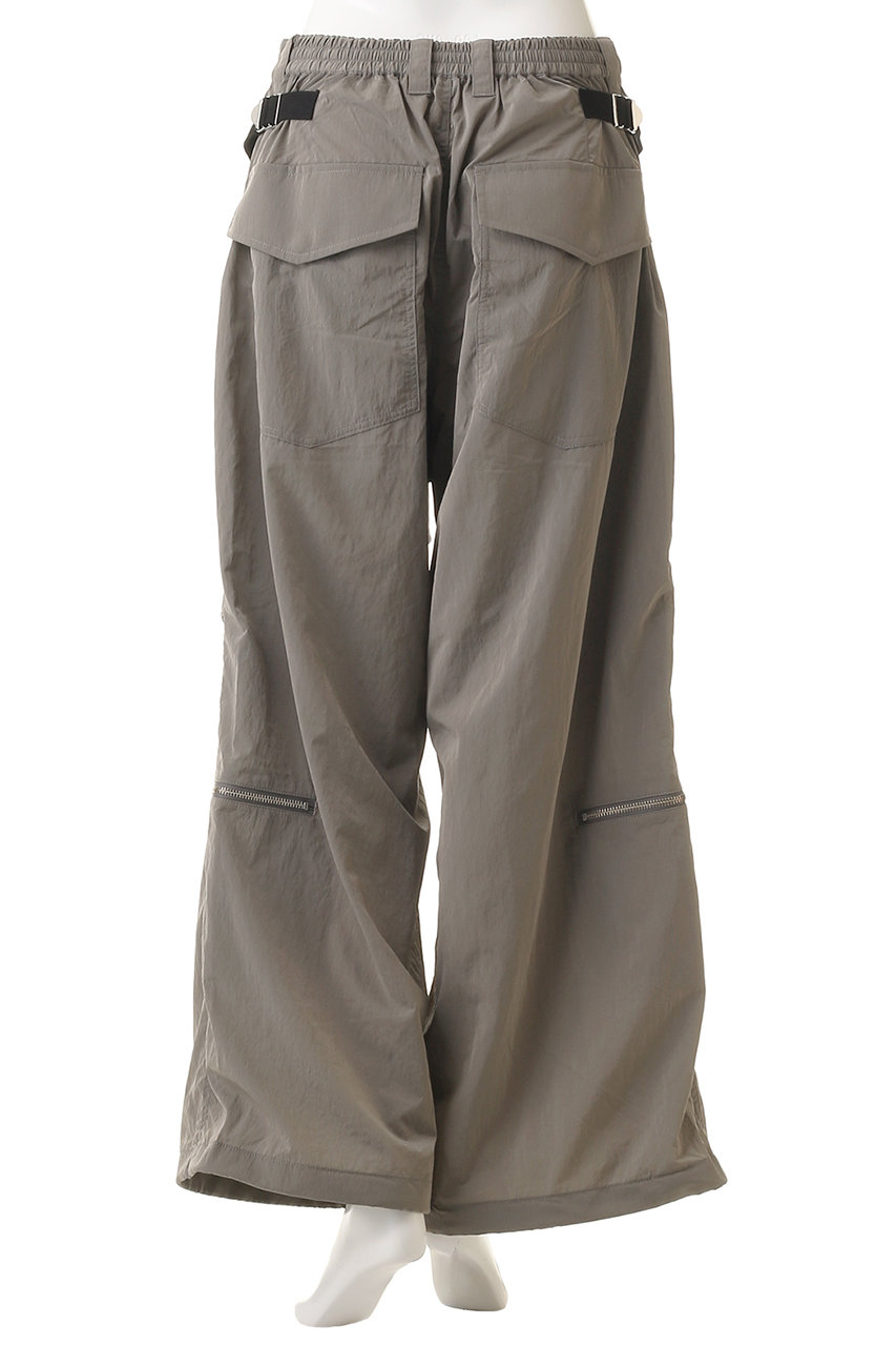 新品　MAISON SPECIAL パラシュートパンツ MAISON SPECIAL(メゾンスペシャル)｜【UNISEX】パラシュートパンツ/GRY