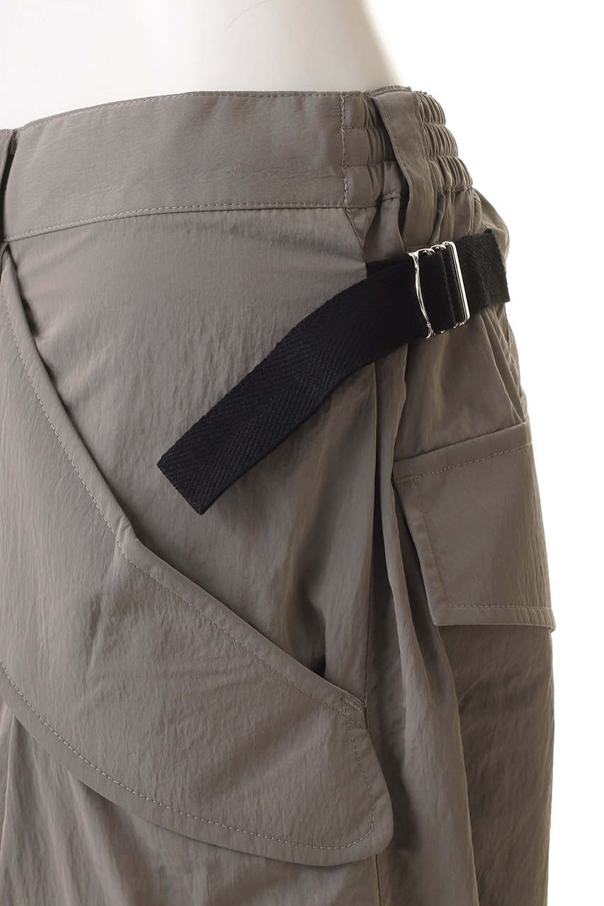 MAISON SPECIAL(メゾンスペシャル)｜【UNISEX】パラシュートパンツ/GRY